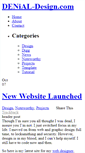 Mobile Screenshot of denial-design.com